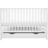 Vaikiška lovytė su stalčiumi New Baby BASIC balta