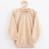 Vaikiška medvilninė pižama New Baby smėlio spalvos su dinozauru