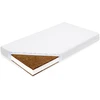 Vaikiškas čiužinys New Baby STANDARD 120x60x11 cm kokosų putos–kokosų baltas