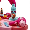 Vaikiškas kosmetinis staliukas su muzika ir maitinimo kėdute BABY MIX