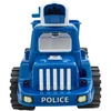 Vaikiškas policijos automobilis su burbulų pūstuvu BAYO 70 cm