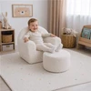 Vaikiškas pufas New Baby Teddy kremas