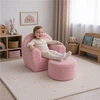 Vaikiškas pufas New Baby Teddy rožinis
