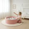 Vaikiškas sausas baseinas su kamuoliukais New Baby rožinis