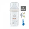 Vaikiškas stiklinis buteliukas NUK Perfect Match su temperatūros kontrole 230 ml