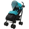 Vaikiškas vežimėlis eco swiss design 300d mėlynas eurobaby