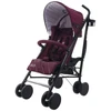 Vaikiškas vežimėlis eco swiss design 300d violetinė raudona eurobaby