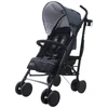 Vaikiškas vežimėlis eco swiss design 300d tamsiai pilkas EUROBABY