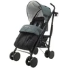 Vaikiškas vežimėlis eco swiss design 300d tamsiai pilkas EUROBABY