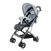 Vaikiškas vežimėlis lagaminas compact pilkas EUROBABY