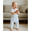 Vaikiškos medvilninės jogger kelnės New Baby For Babies Ocean