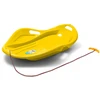 Vaikiškos rogutės sklandytuvas Mussel Baby Mix PREMIUM COMFORT 80 cm geltonos spalvos