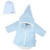Žieminis kūdikio paltukas su kepure Nicol Kids Winter mėlynas, dydis 56 (0-3 mėn.)