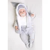 Žieminis kūdikio paltukas su kepure Nicol Kids Winter mėlynas, dydis 62 (3-6 mėn.)