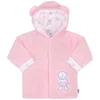 Žieminis paltukas New Baby Nice Bear rožinis, dydis 74 (6-9 mėn.)