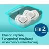 CANPOL 22/659 Silikoninis čiulptukas 6-18m simetriškas Sleepy Koala 2 vnt. rožinis
