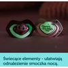 CANPOL 22/659 Silikoninis čiulptukas 6-18m simetriškas Sleepy Koala 2 vnt. rožinis