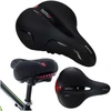 Minkšta dviračio sėdynė su ventiliacija, juoda