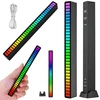 LED lempa RGB su reakcija į muziką, 32 diodai, 18 švietimo režimų, USB-C akumuliatorius