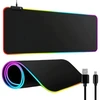 Klaviatūra Pelės kilimėlis žaidimams su RGB apšvietimu, 80x30 cm, neslystantis