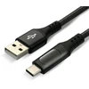 everActive 1m USB-A - USB-C 3A pintas kabelis su LCD ekranu CBB-1CBL