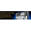 everActive profesionalus 8 x Ličio ir AA/AAA/C Ni-MH + 2 x 9V NiMH akumuliatorių kroviklis UC800