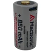 Mactronic 850mAh 3,06Wh 3,6V 16340 CR123 USB-C įkraunamas akumuliatorius su PCB RAC0028