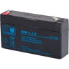 Mpl Power Elektro Mw Power MWPower MW 6V 1.3Ah F1(187) AGM akumuliatorius, 6-9 metai