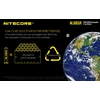Nitecore micro-USB įkraunamas 3,6V 650mAh 16340 akumuliatorius NL1665R
