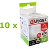 Rocket 4W GU10 360lm 3000K A+ LED lemputė, 10 vnt.
