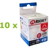 Rocket 4W GU10 360lm 4000K A+ LED lemputė, 10 vnt.
