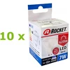Rocket 7W GU10 620lm 4000K A+ LED lemputė, 10 vnt.