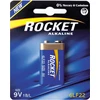 Rocket Alkaline 9V 620mAh baterija, 1 vnt.