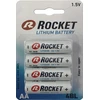 Rocket Lithium AA 1,5V 2900mAh elementas FR6, 4 vnt.