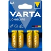 Varta Longlife AA elementas, 4 vnt.