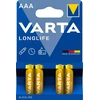 Varta Longlife AAA elementas, 4 vnt.