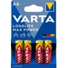 Varta Longlife Max Power AA elementas, 4 vnt.
