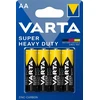 Varta Super Heavy Duty AA elementas, 4 vnt.