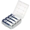 Xtar 1,5V 2200mAh AA įkraunamas elementas, 4 vnt. + dėklas