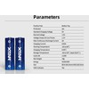Xtar 1,5V 2500mAh AA įkraunamas elementas, 4 vnt. + dėklas