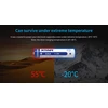Xtar 1,5V 750mAh AAA įkraunamas elementas, 4 vnt. + dėklas