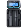 Xtar universalus 2 x Li-ion ir Ni-MH akumuliatorių įkroviklis su LCD ekranu X2