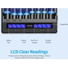 Xtar universalus 8 x Li-ion ir Ni-MH akumuliatorių įkroviklis su LCD ekranu VC8S