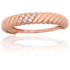 Diamond Sky Jewelry Auksinis žiedas su cirkoniais „Sukta Kibirkštis“