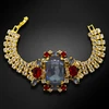 Diamond Sky Jewelry Apyrankė „Aurora (Dark Pilkas Ignite / Light Siam)“ su Swarovski™ kristalais
