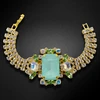 Diamond Sky Jewelry Apyrankė „Aurora (Soft Mint Ignite / Moonlight / Reinvented Peridot / Aurora Boreale)“ su Swarovski® kristalais