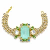 Diamond Sky Jewelry Apyrankė „Aurora (Soft Mint Ignite / Moonlight / Reinvented Peridot / Aurora Boreale)“ su Swarovski® kristalais