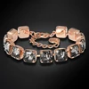 Diamond Sky Jewelry Apyrankė moterims DiamondSky „Imperial (Sidabrinis Night)“ su Swarovski karoliukais