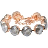 Diamond Sky Jewelry Apyrankė moterims DiamondSky „Glare IV (Dark Pilkas)“ su Swarovski karoliukais