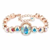 Diamond Sky Jewelry Apyrankė moterims DiamondSky „Sofia II (Aurora Borealis)“ su Swarovski kristalais